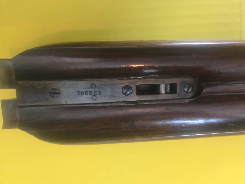 Parker VH 12 Gauge SxS 28" Vulcan Steel – Larry Brace Restored – Miller Tri-img-5