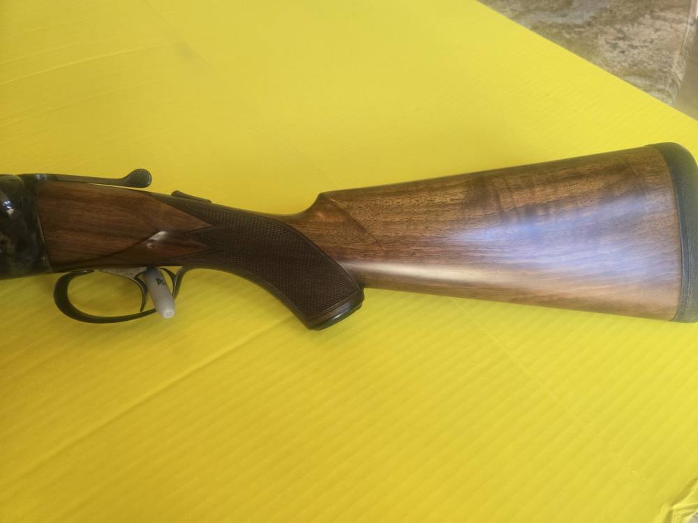 Parker VH 12 Gauge SxS 28" Vulcan Steel – Larry Brace Restored – Miller Tri-img-3