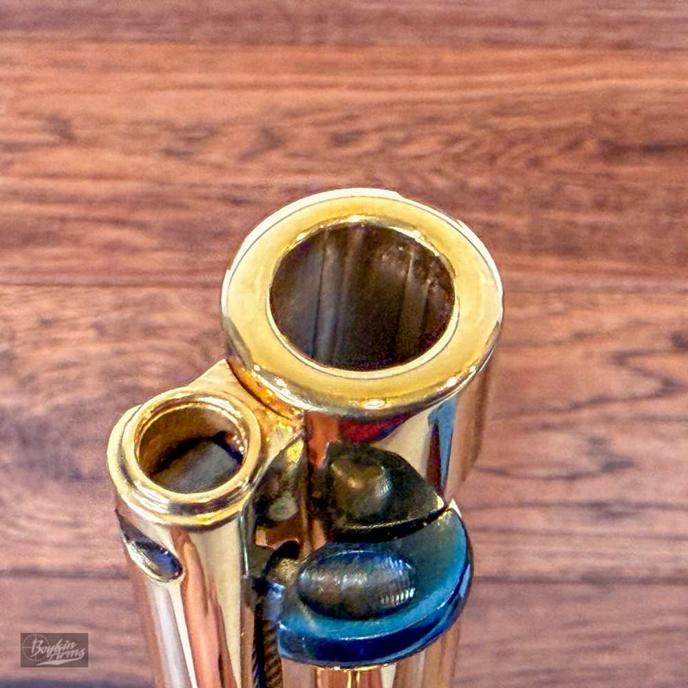 Colt SAA 1 of 3 Gold Engraved Cutaway Fire Blue Pearl NIB Factory Letter-img-34