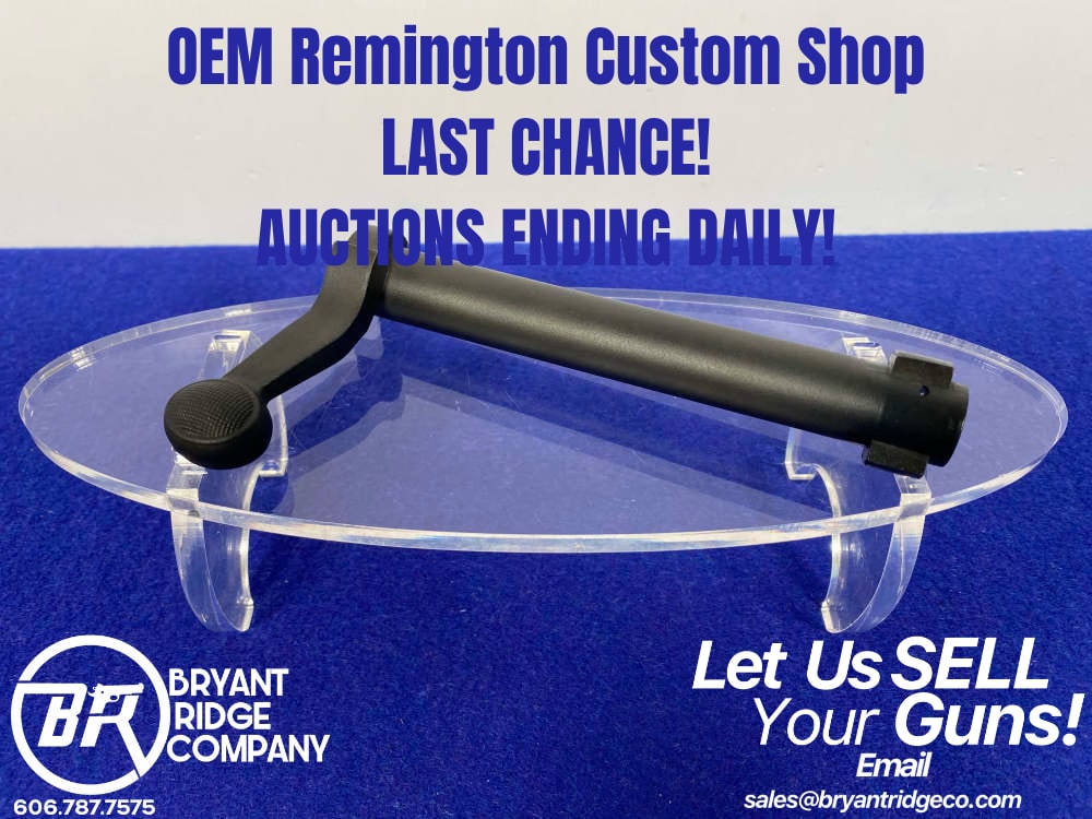 Remington Magnum Bolt *RIGHT HAND SHORT-ACTION, BLK* Custom Shop Inventory-img-0