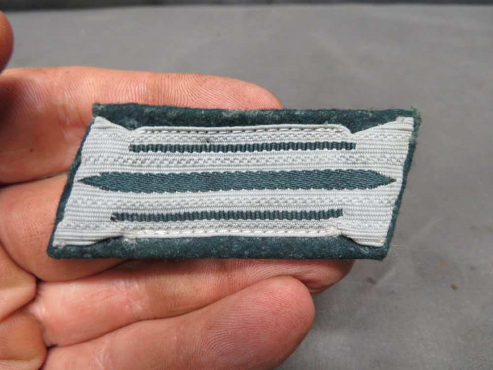 LOT OF 2 WWII GERMAN ARMY ENLISTED COLLAR TABS-img-3