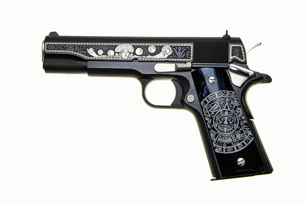 Colt Manufacturing 1911 TALO Mama Quilla .38 Super 9rd Blued O1911C-38-MQM-img-0