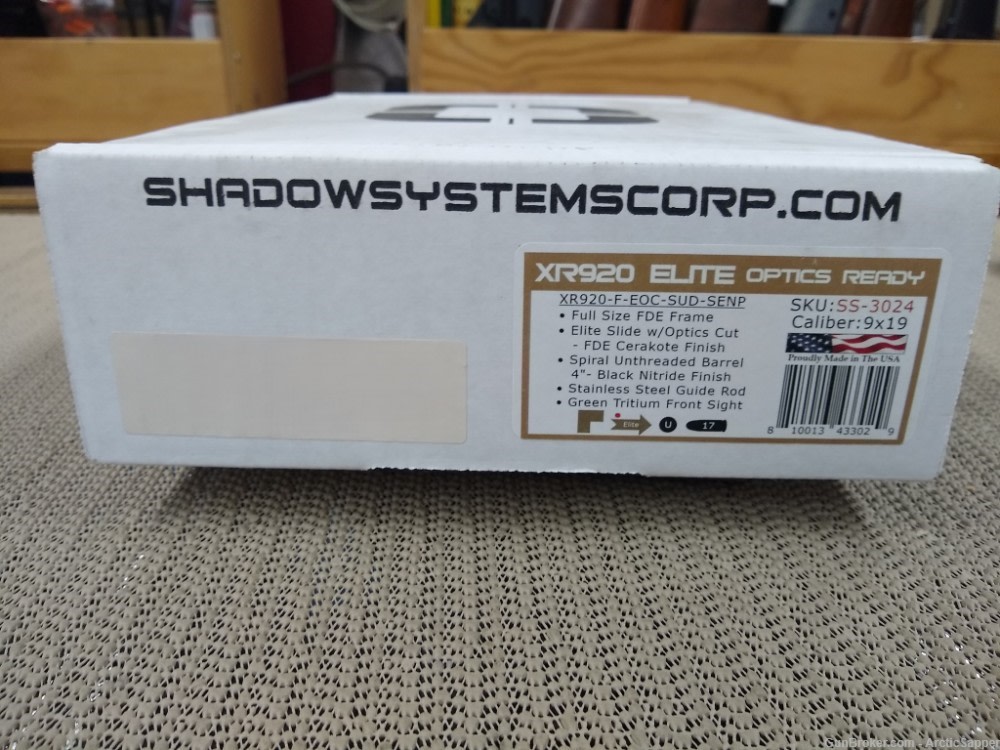 Shadow Systems XR920 Elite FDE 9mm 2-17rnd New-img-1