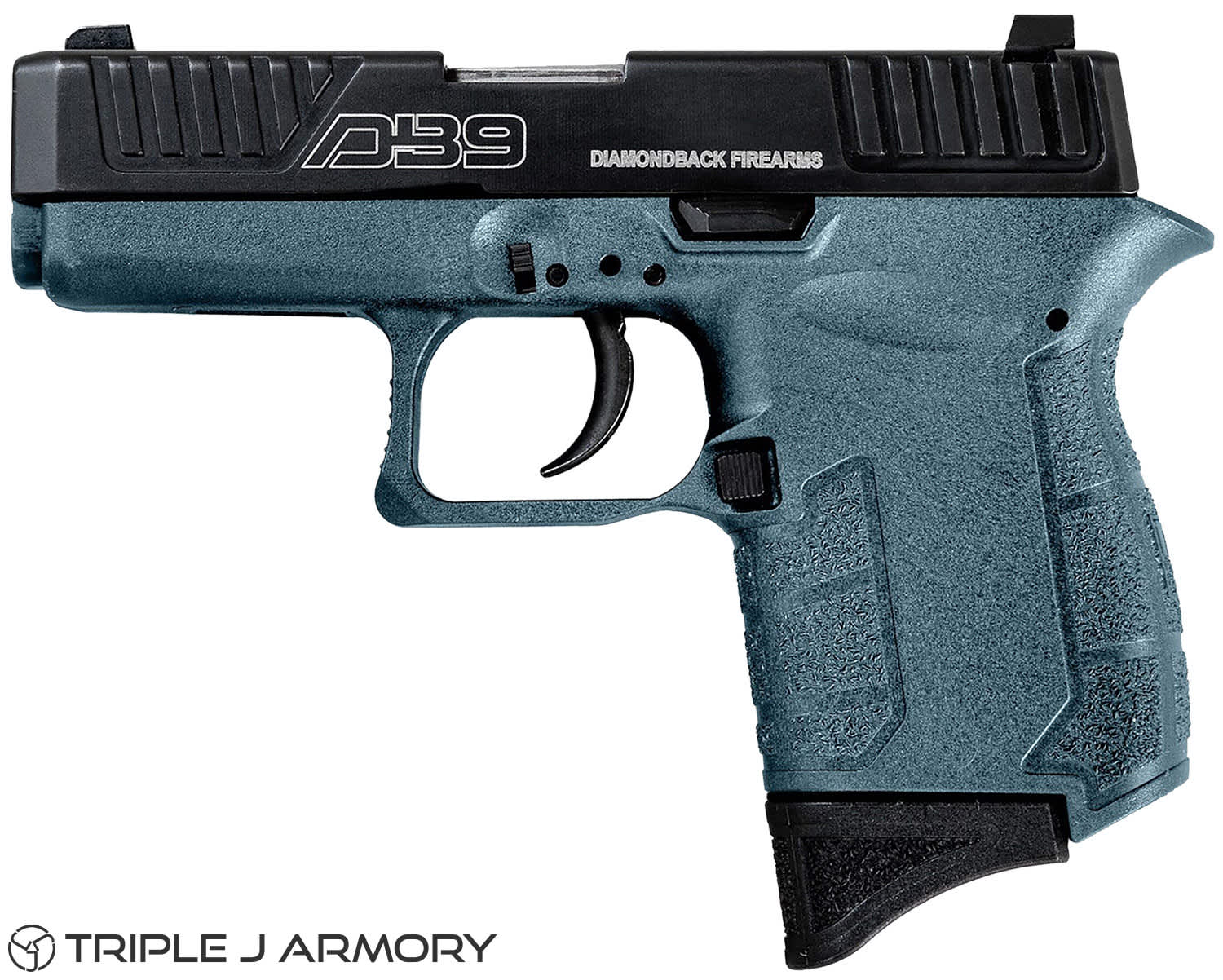 Diamondback Firearms Llc DB9 Gen4 Jesse James 9mm Luger Pistol Compact Blue-img-0