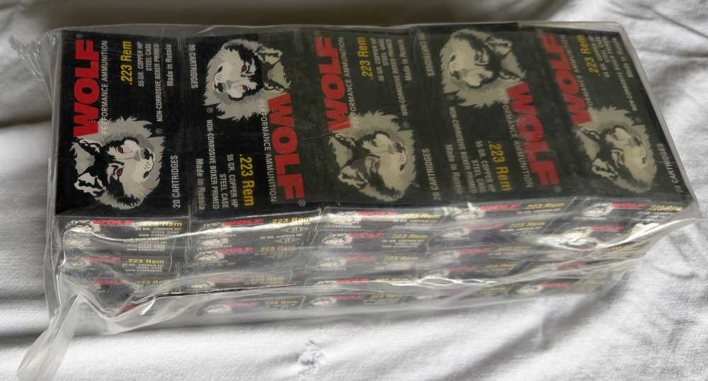 Wolf Performance Ammunition .223 Made in Russia-img-1