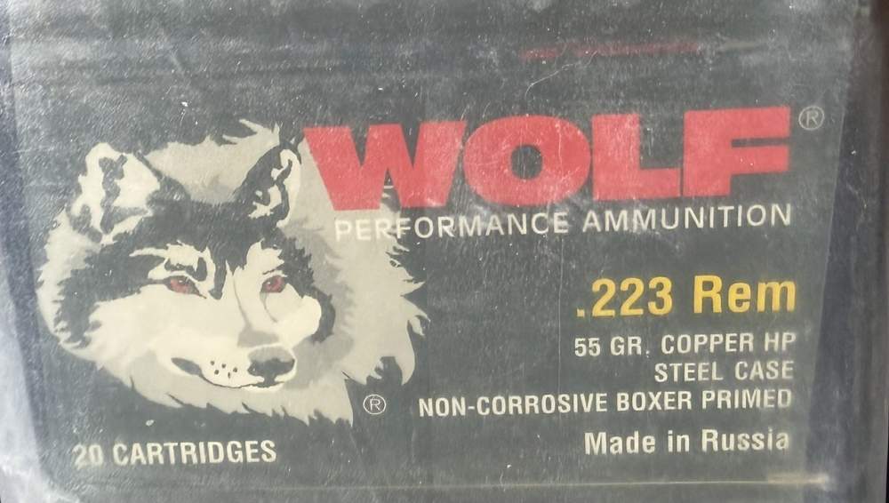 Wolf Performance Ammunition .223 Made in Russia-img-0