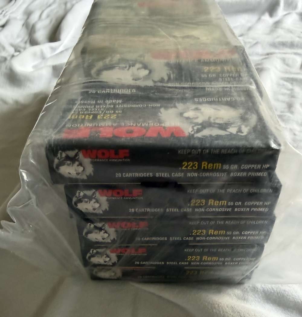 Wolf Performance Ammunition .223 Made in Russia-img-3