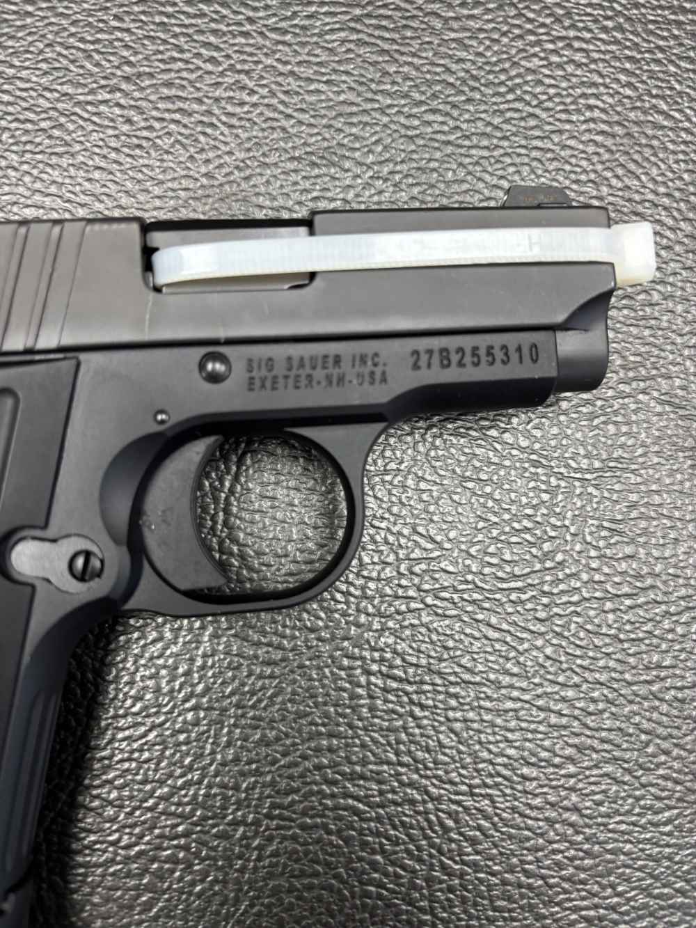SIG SAUER P238 SEMIAUTOMATIC 380 ACP. NO RESERVE -img-6