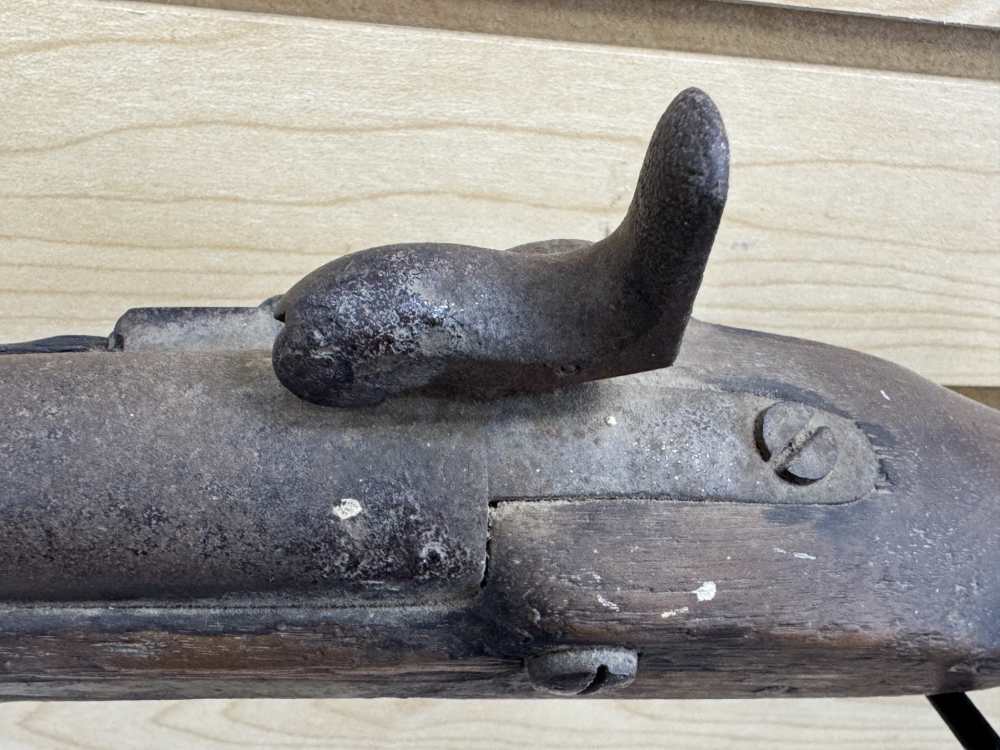 U.S. HARPERS FERRY M.1840/42 CONVERTED PERCUSSION MUSKET READ DESC-img-6