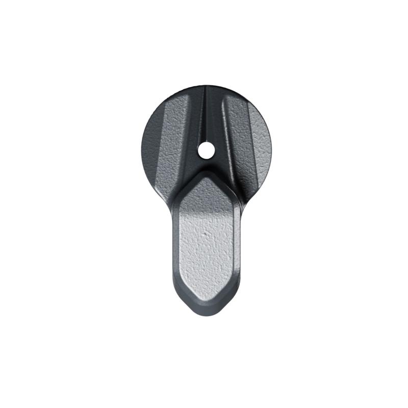 Radian Weapons Talon GI Safety Selector for AR-15, 45/90 Degree, Gray-img-0