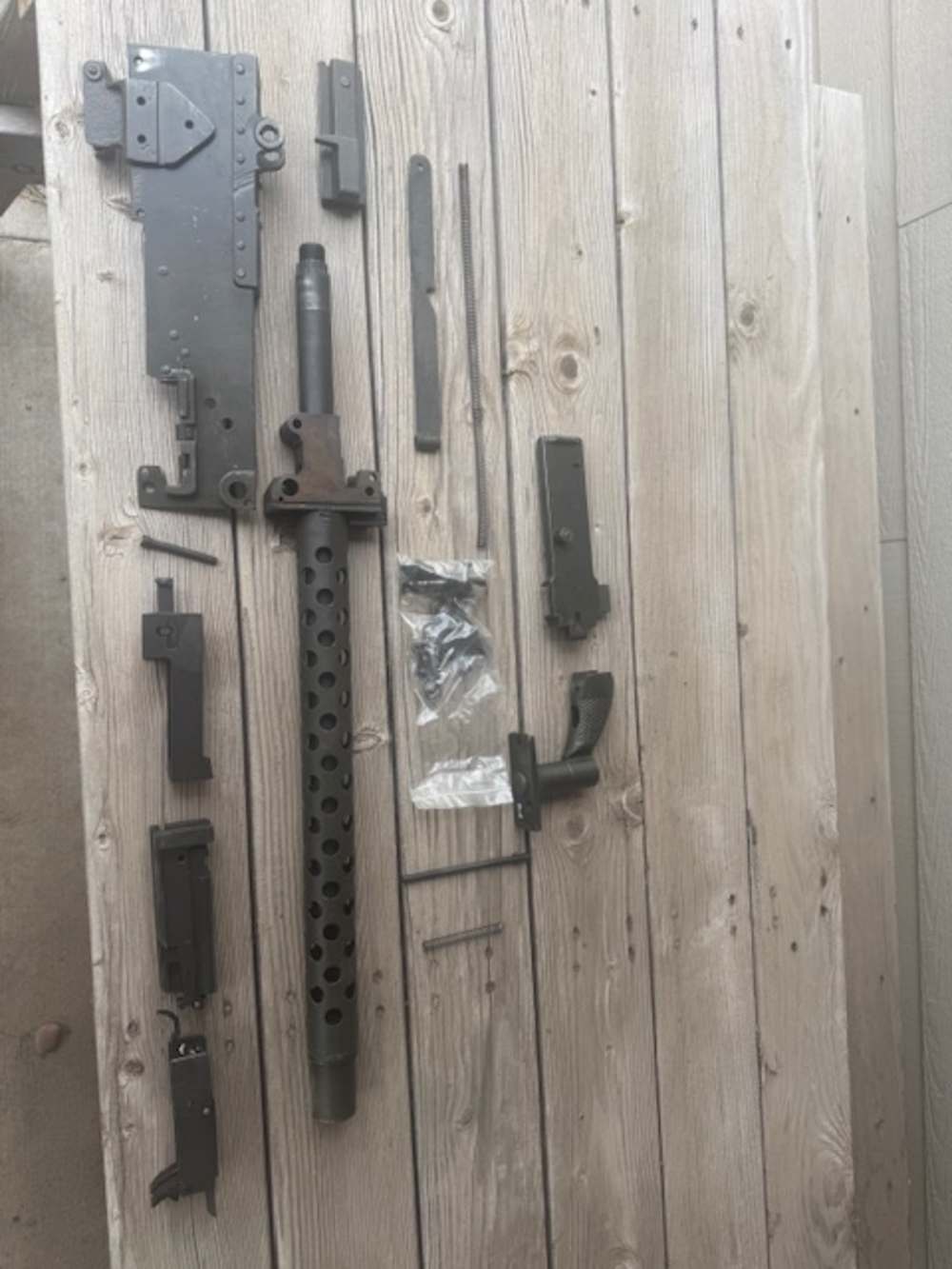 Complete 1919A4 Parts kit less RSP .308  7.62x51 in great shape for buid-img-0
