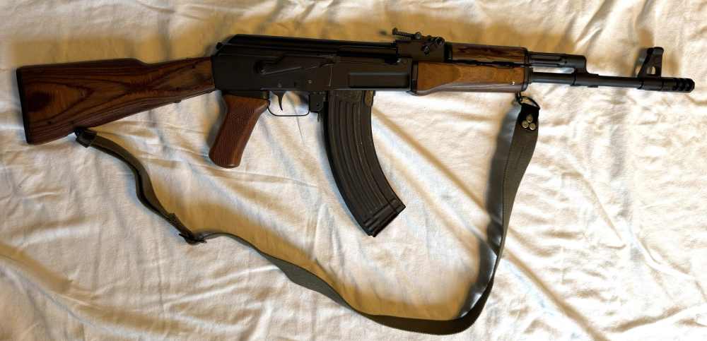 Arsenal SLR-101S 7.62x39 Bulgarian Milled AK Rifle Wood Furniture -img-1
