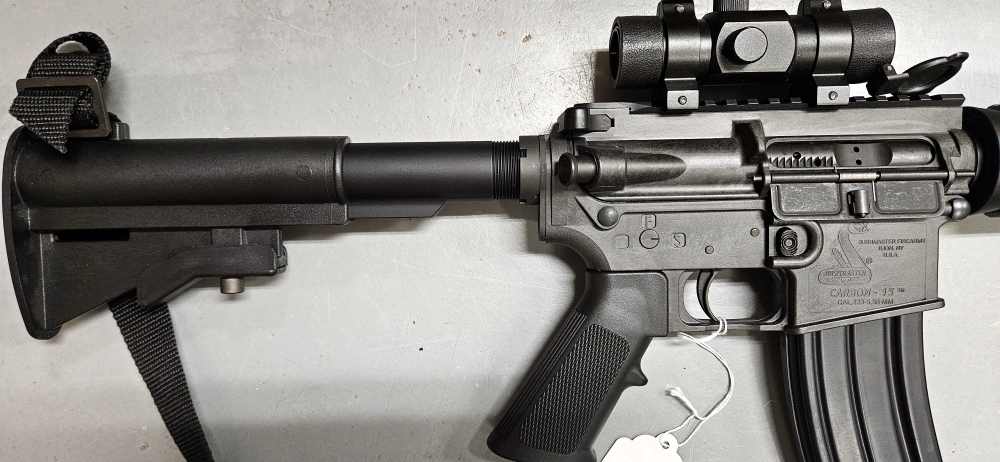 Bushmaster Carbon 15 AR 556/223 W/Red Dot Scope-img-4
