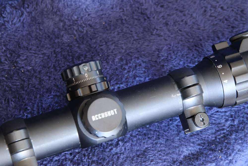 Like New ACCUSHOT 4-16x56 SWAT Mil-Dot Rifle Scope Leupold Rings NO RESERVE-img-4