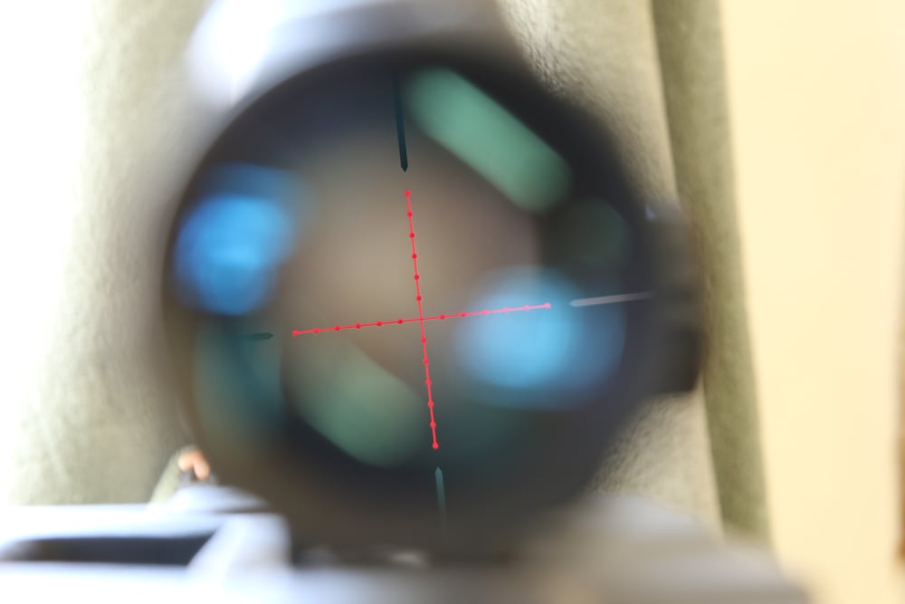 Like New ACCUSHOT 4-16x56 SWAT Mil-Dot Rifle Scope Leupold Rings NO RESERVE-img-7