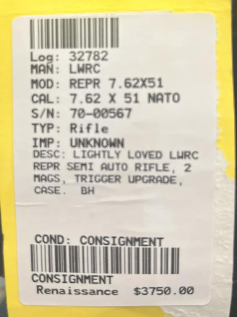 USED LWRC REPR 7.62X51NATO SEMIAUTO RIFLE-img-8