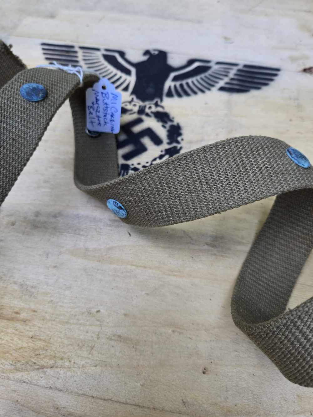 WW2 USMC M1 Carbine bandoleer belt rare-img-5