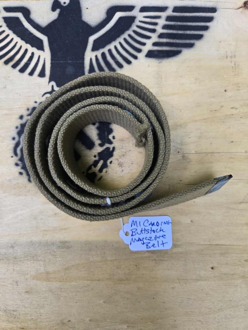 WW2 USMC M1 Carbine bandoleer belt rare-img-6