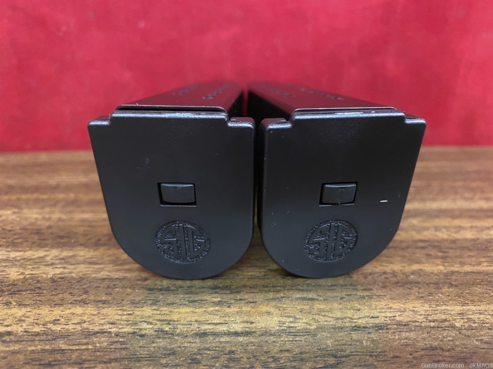 2 factory Sig Sauer P320 XTEN 15rd  15 Round 10mm Magazines -img-7