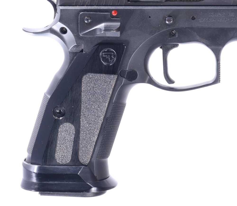 CZ USA CZ75 Tactical Sport Czechmate 9mm Luger Pistol 5.23" w/C-MORE (XX)-img-4