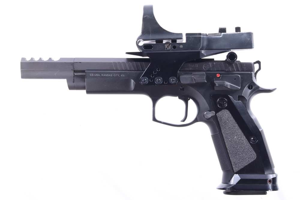 CZ USA CZ75 Tactical Sport Czechmate 9mm Luger Pistol 5.23" w/C-MORE (XX)-img-12