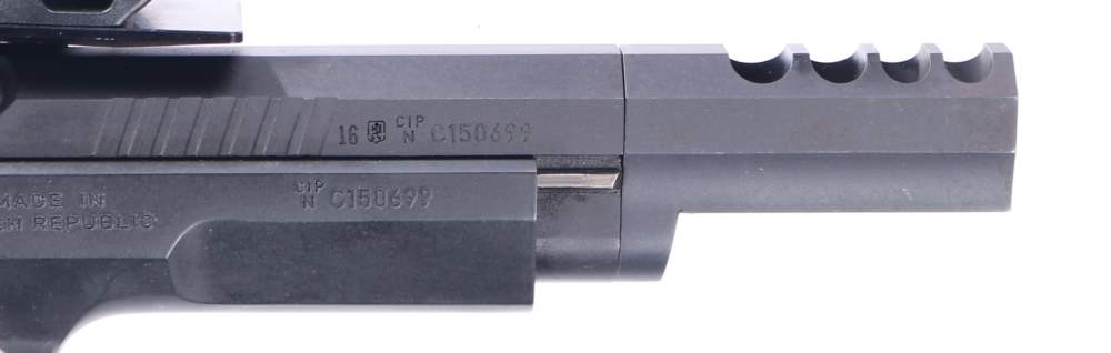 CZ USA CZ75 Tactical Sport Czechmate 9mm Luger Pistol 5.23" w/C-MORE (XX)-img-8