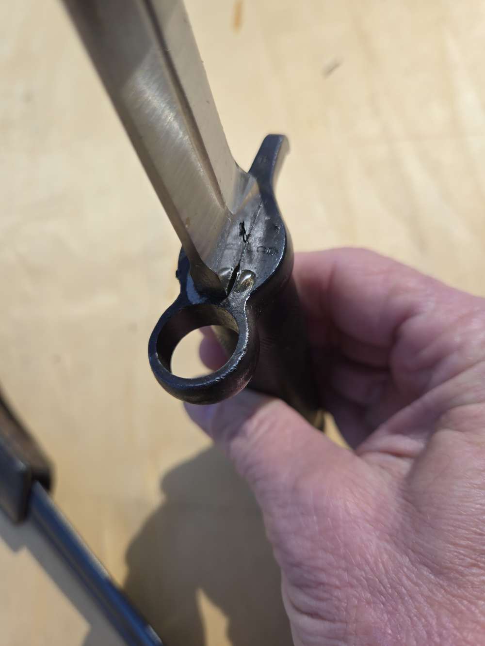 Swedish Military Mauser bayonet extra fine condition original frog-img-22