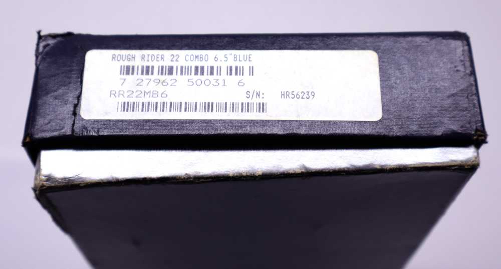 Heritage Rough Rider, .22 LR (Ex .22 Mag Cyl) with Original Box-img-4
