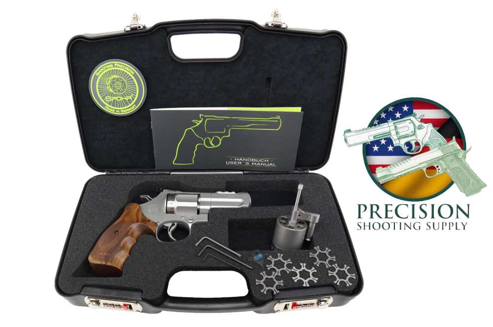 NEW Spohr Club Edition 4.0 .357 mag + 9mm Cylinder 3" Revolver-img-0