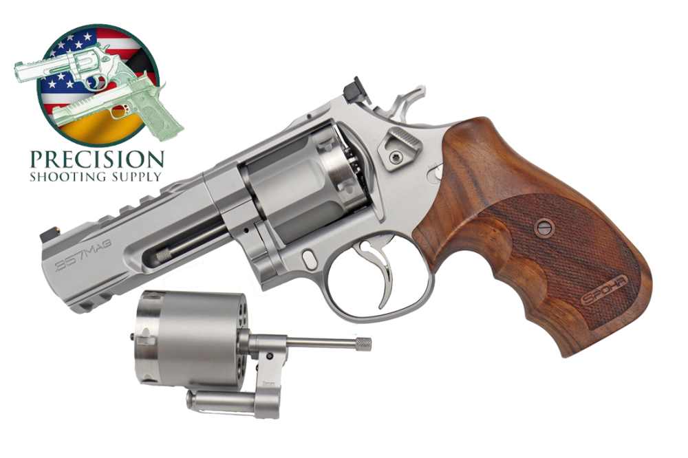 NEW Spohr Club Edition 4.0 .357 mag + 9mm Cylinder 4" Revolver-img-1