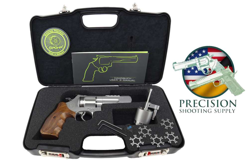 NEW Spohr Club Edition 4.0 .357 mag + 9mm Cylinder 4" Revolver-img-0