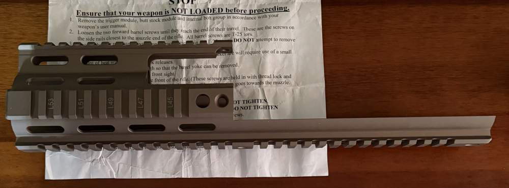 FNH FN SCAR 16/17 Midwest Industries Socom Picatinny Handguard-img-0