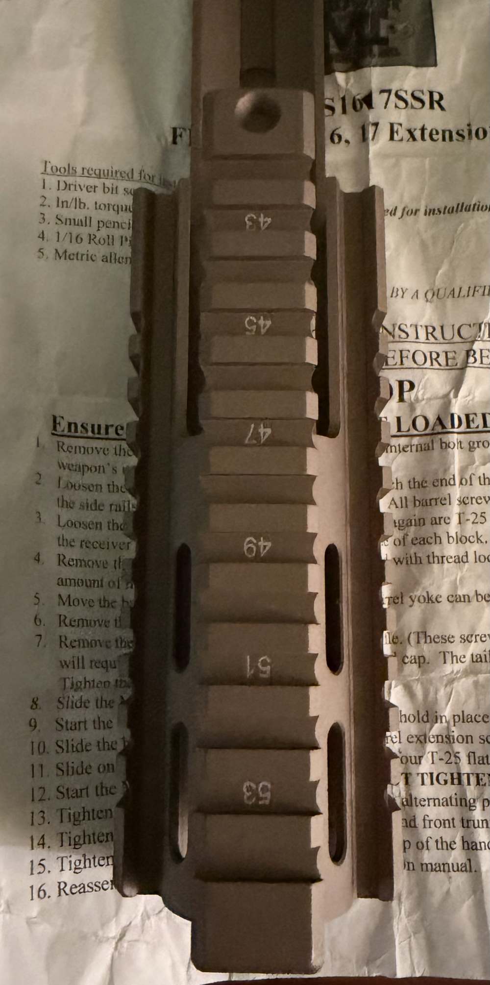 FNH FN SCAR 16/17 Midwest Industries Socom Picatinny Handguard-img-3