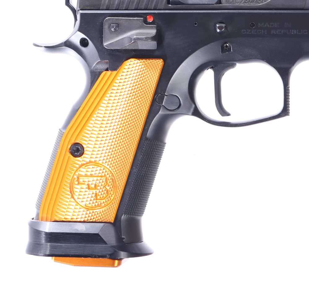 CZ USA CZ75 Tactical Sport Orange 9mm Luger Pistol 5.20" 20rd w/Ammo (XX) -img-14