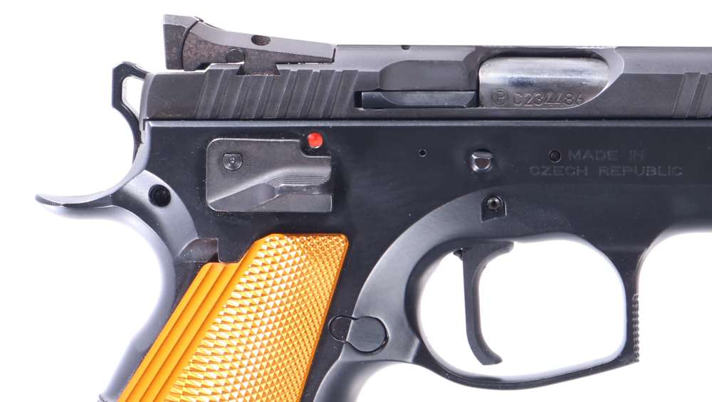 CZ USA CZ75 Tactical Sport Orange 9mm Luger Pistol 5.20" 20rd w/Ammo (XX) -img-16