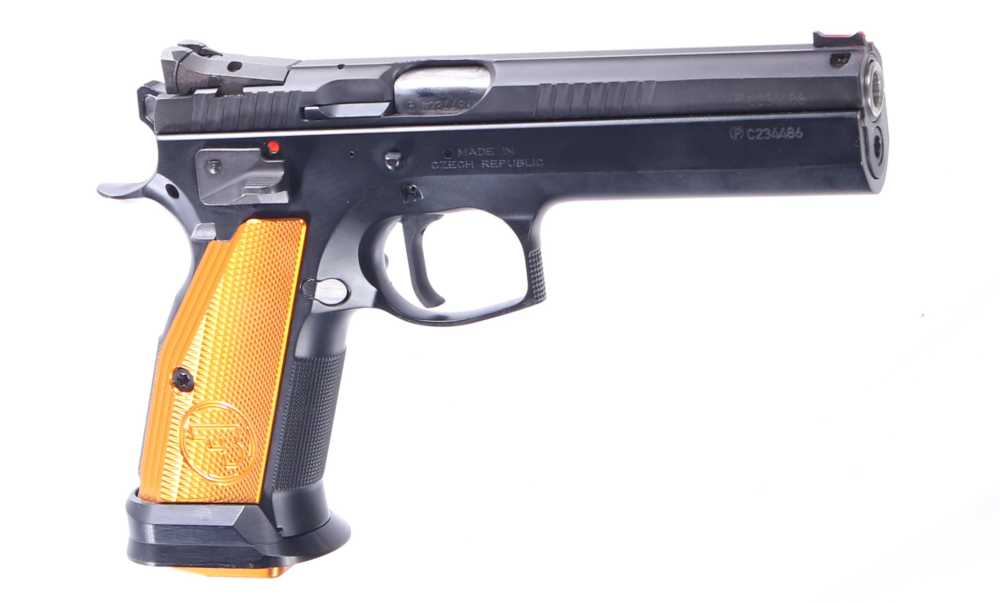 CZ USA CZ75 Tactical Sport Orange 9mm Luger Pistol 5.20" 20rd w/Ammo (XX) -img-12