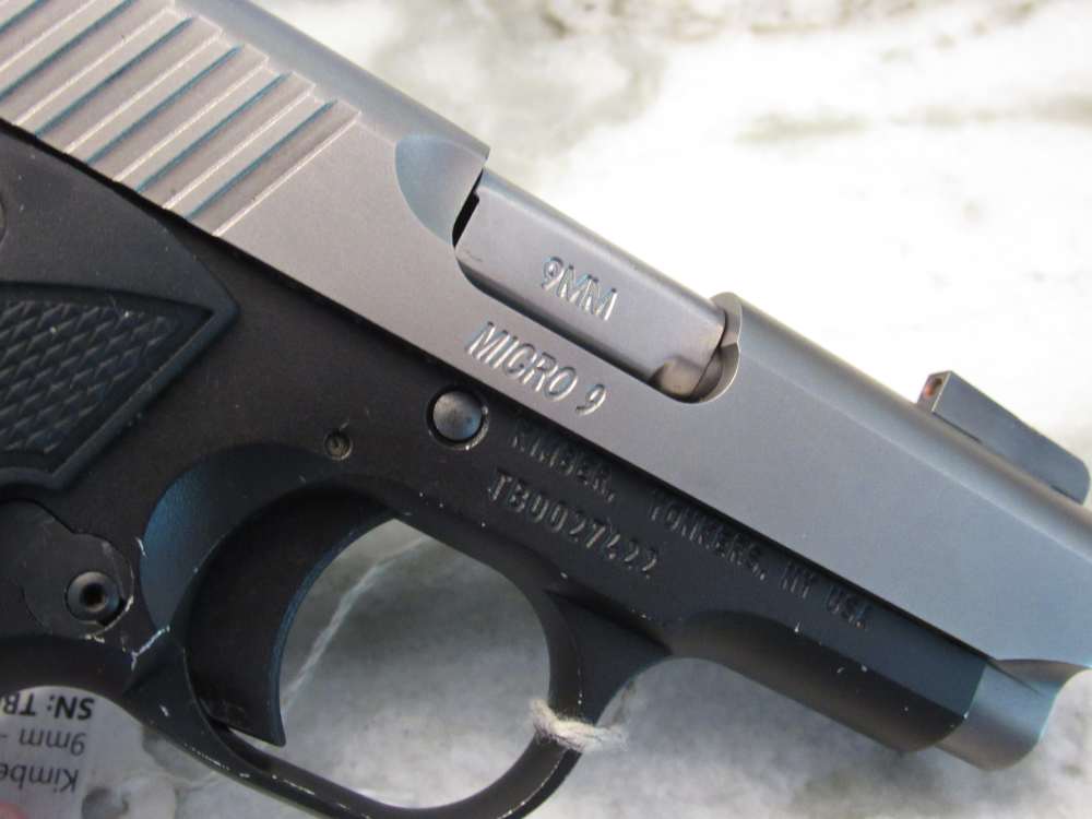Kimber Micro 9 Stainless/Alloy 9mm $.01 Start No Reserve-img-17