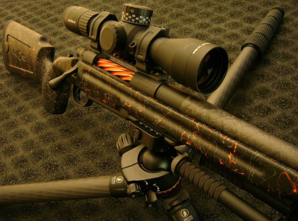 BACKCOUNTRY 7MM BC HILL COUNTRY RIFLES GUNWERKS RETICLE LEUPOLD MARK 5HD 7 -img-0