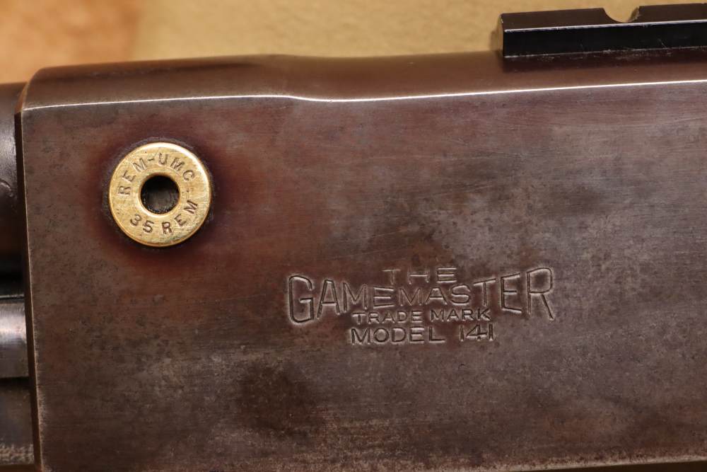 Remington 141 Gamemaster MFD. 1936 .35REM. 24" Takedown Pump-Action Rifle-img-17