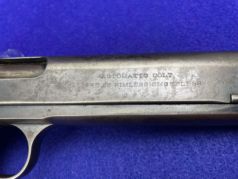Colt 1902 Military .38 ACP Blued 6" *INCREDIBLE EXAMPLE OF AN EARLY COLT*-img-23