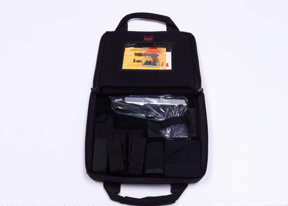 GRAIL H&K - NEARLY NEW FIRST YEAR 1997 USP MATCH 45 Two Tone SS W/ Orig Bag-img-50
