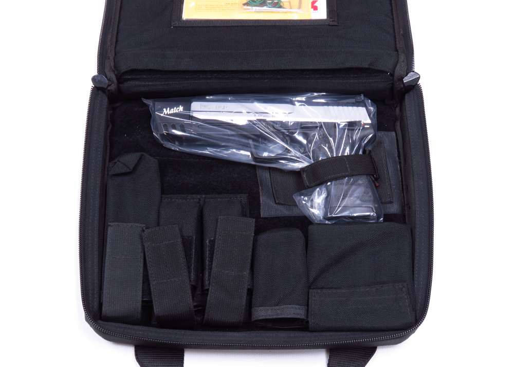 GRAIL H&K - NEARLY NEW FIRST YEAR 1997 USP MATCH 45 Two Tone SS W/ Orig Bag-img-51
