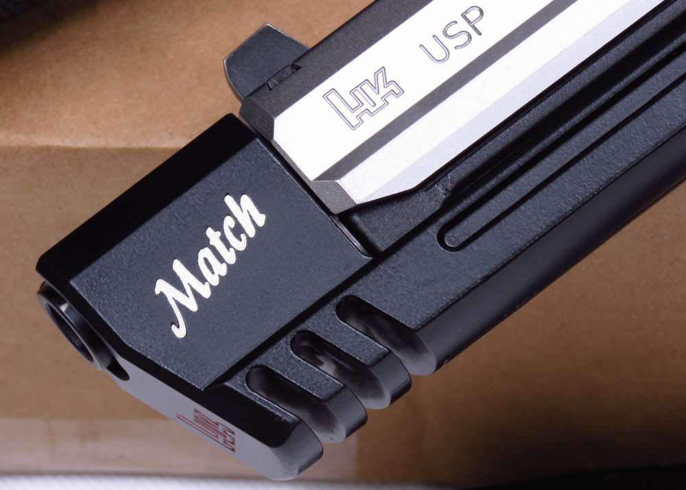GRAIL H&K - NEARLY NEW FIRST YEAR 1997 USP MATCH 45 Two Tone SS W/ Orig Bag-img-10