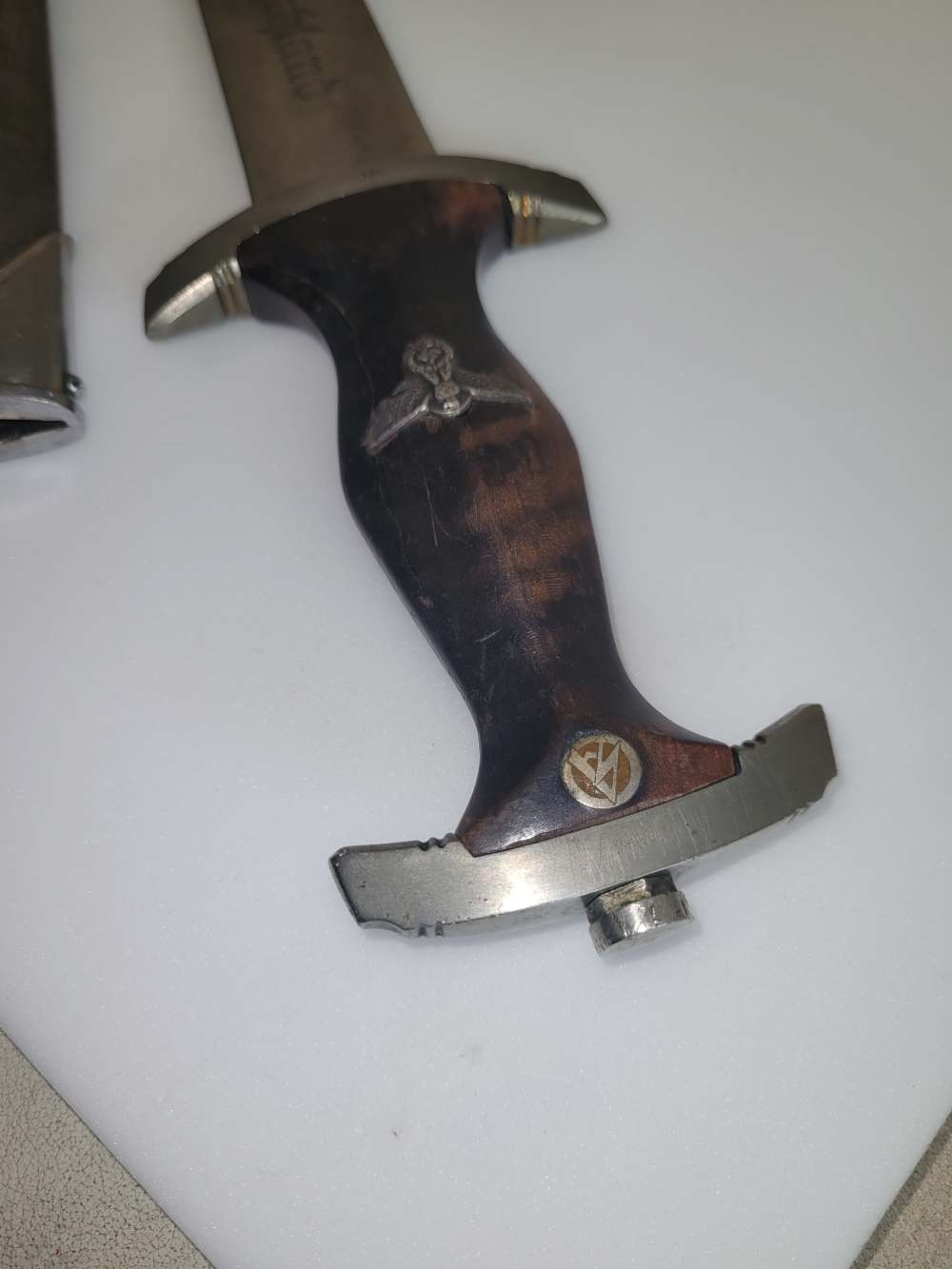Original SA Dagger. WW2. Very rare manufacturer. -img-3