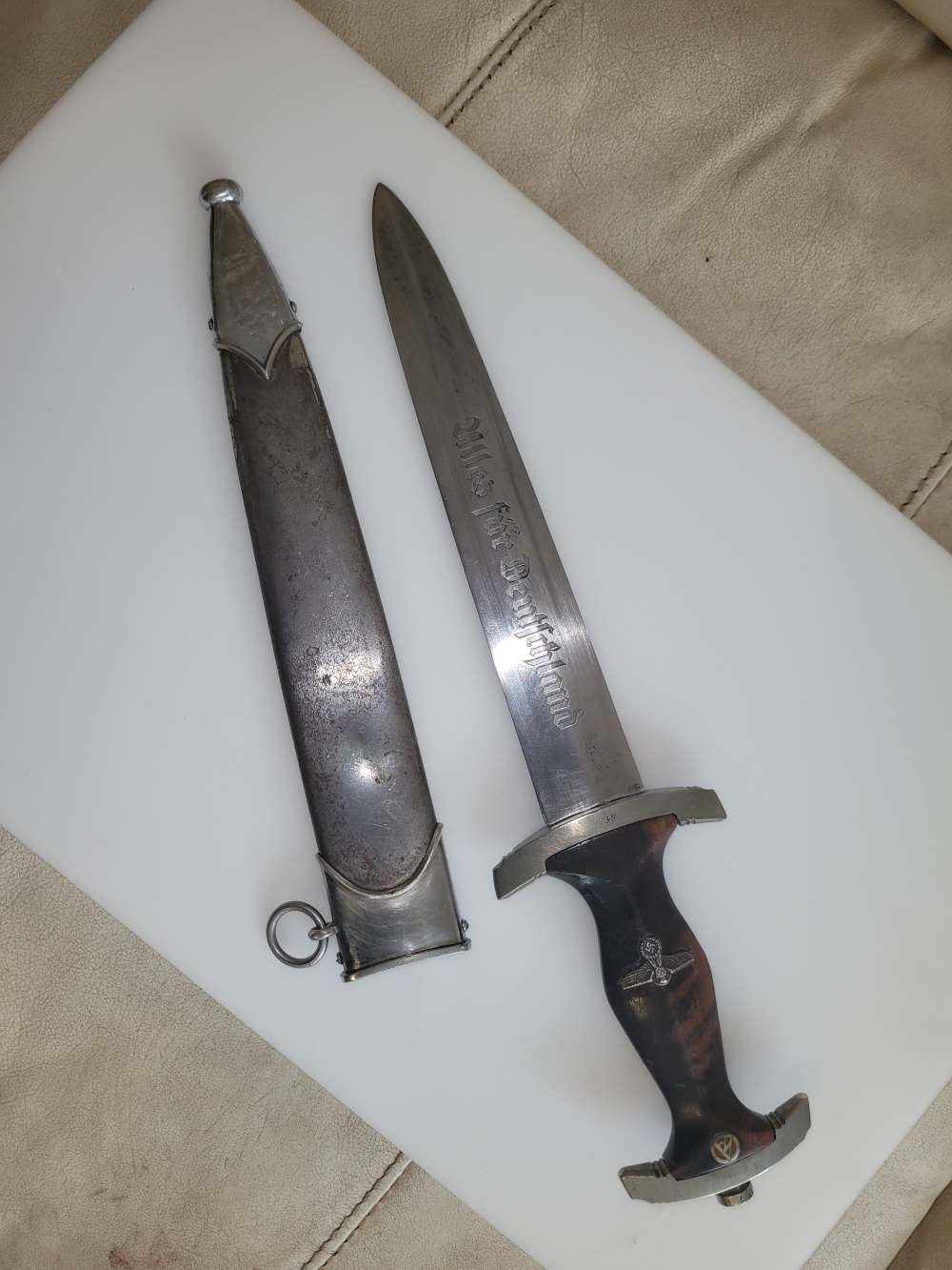 Original SA Dagger. WW2. Very rare manufacturer. -img-0