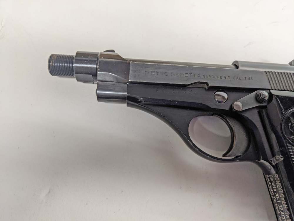 Very Nice Beretta 70 .32 ACP Threaded Barrel .32ACP  1/2-28 thread-img-9