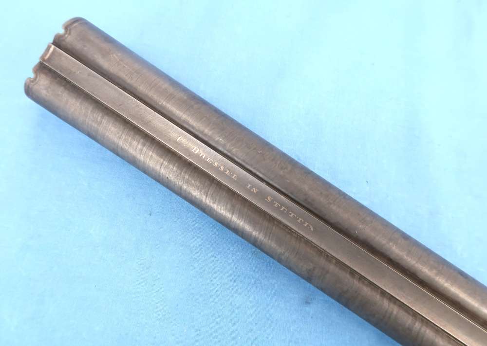 German Carl Bressel Double 16 Ga Pinfire Engraved Antique 1860-1890-img-78