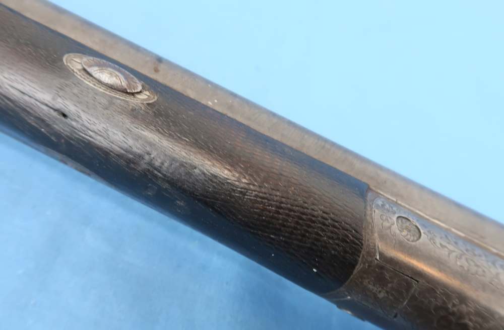 German Carl Bressel Double 16 Ga Pinfire Engraved Antique 1860-1890-img-53