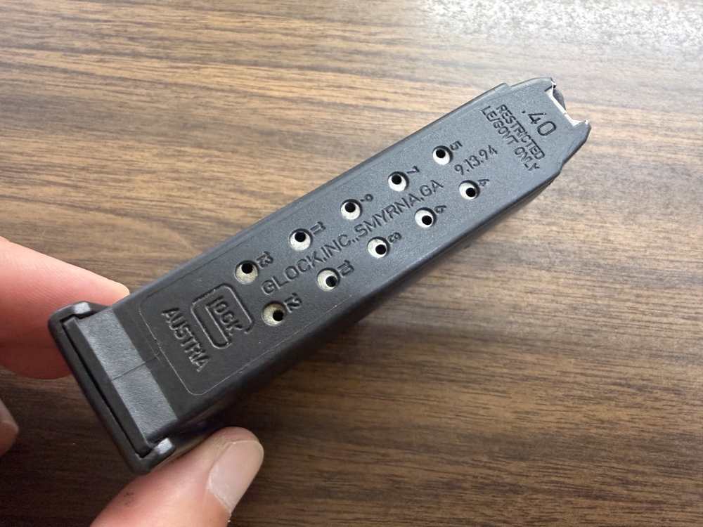 Glock 23 Ban Era LE Government Restricted .40S&W Magazine 13-Round-img-2