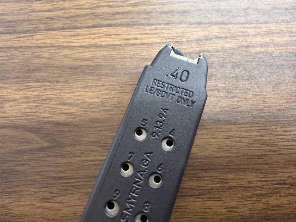 Glock 23 Ban Era LE Government Restricted .40S&W Magazine 13-Round-img-3